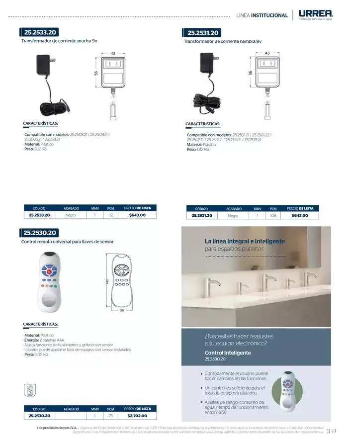 Catálogo de Catálogo Residencial 2025 28 de febrero al 28 de febrero 2026 - Pagina 347