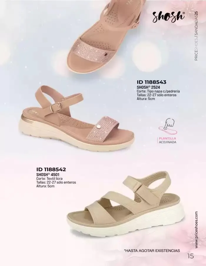 Catálogo de SANDALIAS | CONFORT | 2025 | 1E 11 de marzo al 31 de agosto 2025 - Pagina 15