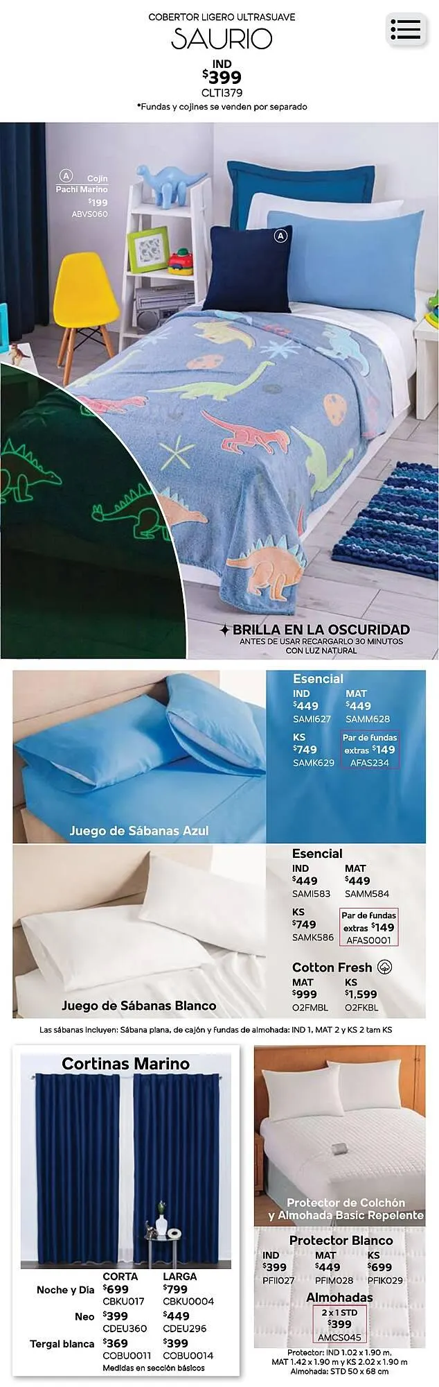 Catálogo de Catálogo Colchas Concord 26 de agosto al 31 de diciembre 2024 - Pagina 353