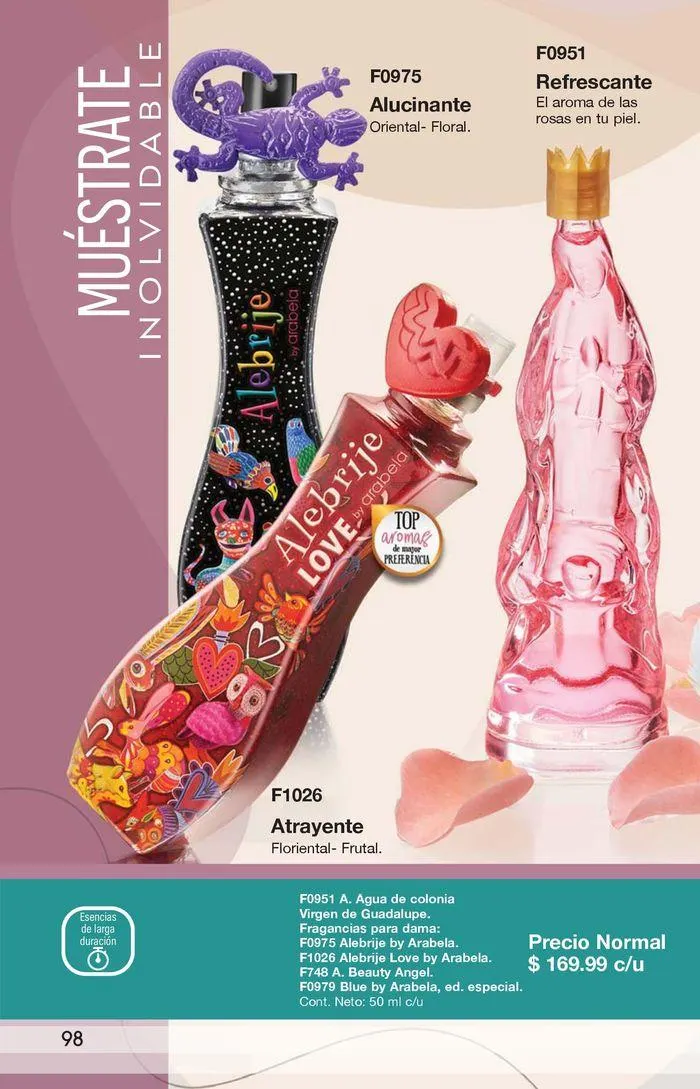 Catálogo de Arabela Campaña 16 4 de julio al 25 de julio 2024 - Pagina 98
