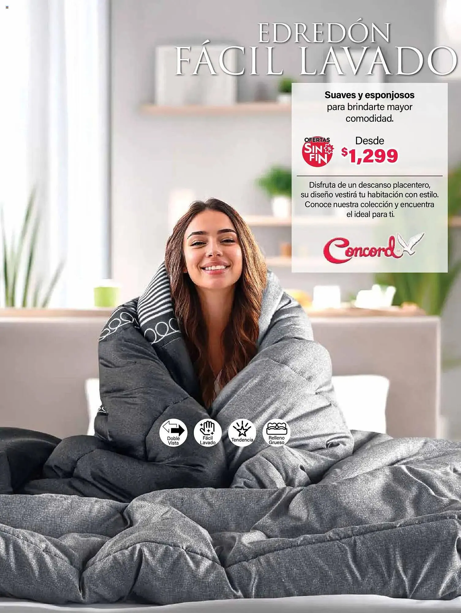 Catálogo de Catálogo Colchas Concord 1 de noviembre al 1 de febrero 2026 - Pagina 97