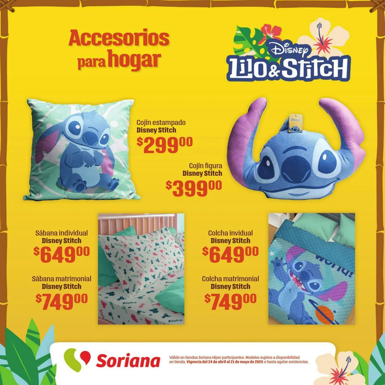 Catálogo de Soriana - Especial Lilo & Stitch Híper Nacional Oferta actual 24 de abril al 21 de mayo 2025 - Pagina 14