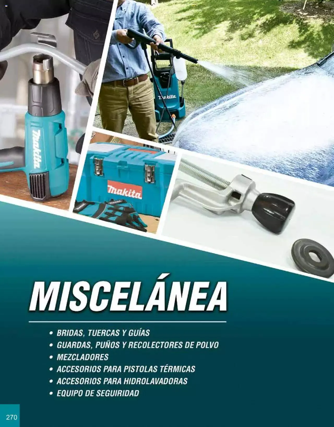 Catálogo de Makita Ofertas Accesorios 5 de septiembre al 31 de diciembre 2023 - Pagina 270