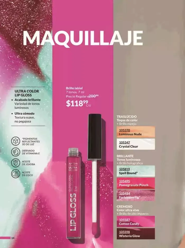 Catálogo de Avon COSMÉTICOS C2 3 de enero al 3 de febrero 2025 - Pagina 14