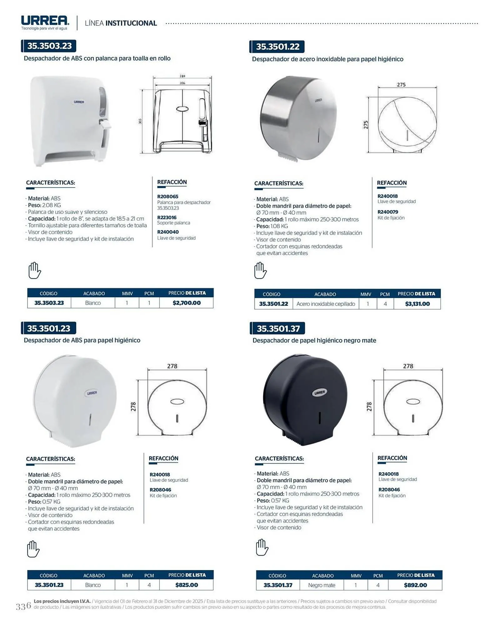 Catálogo de Catálogo Urrea 28 de febrero al 28 de febrero 2026 - Pagina 342
