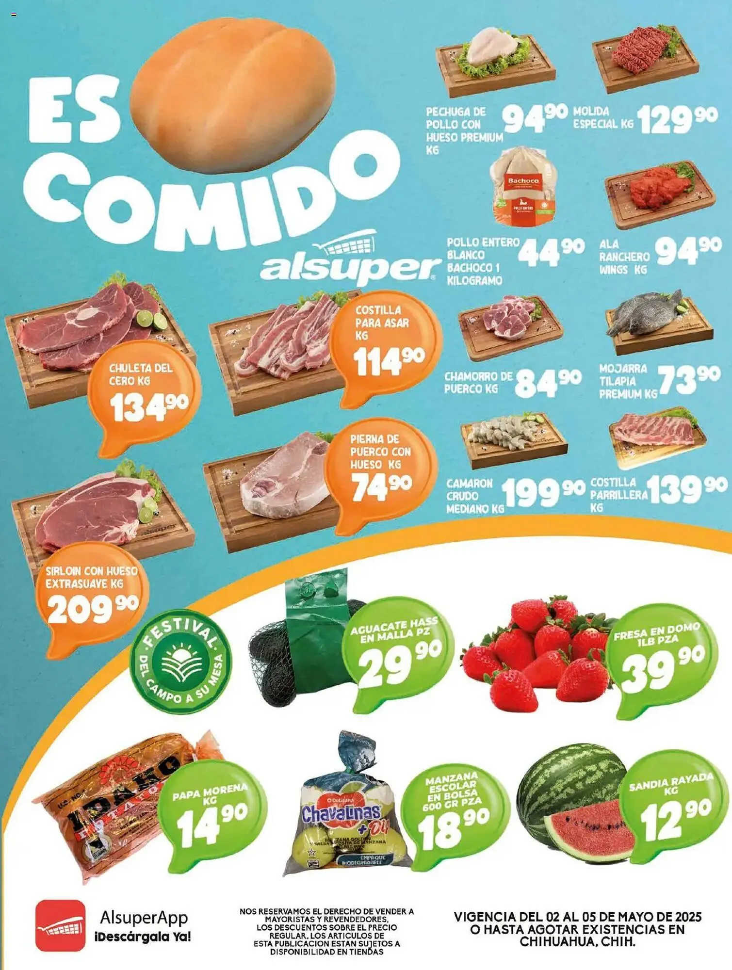 Catálogo de Catálogo Alsuper 2 de mayo al 5 de mayo 2025 - Pagina 1