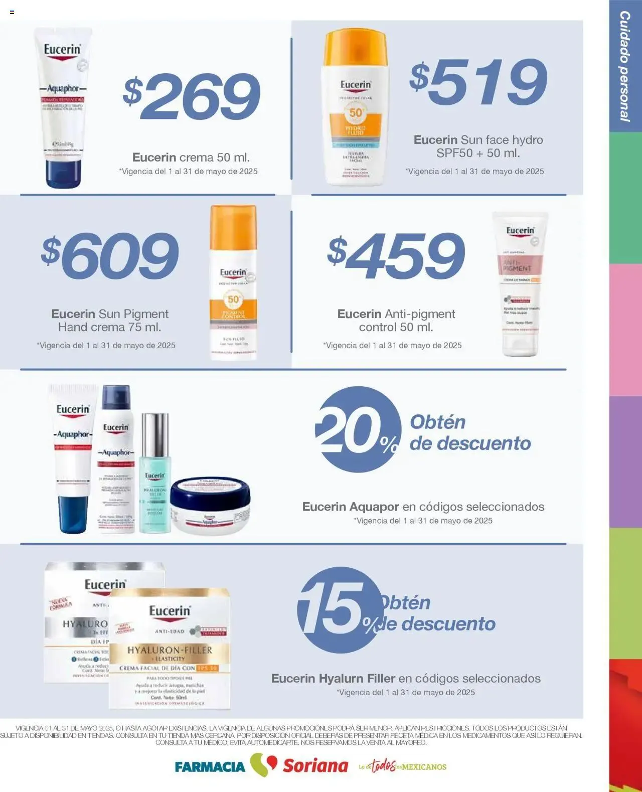 Catálogo de Soriana - Folleto Farmacia Mayo Híper Nacional 1 de mayo al 31 de mayo 2025 - Pagina 9