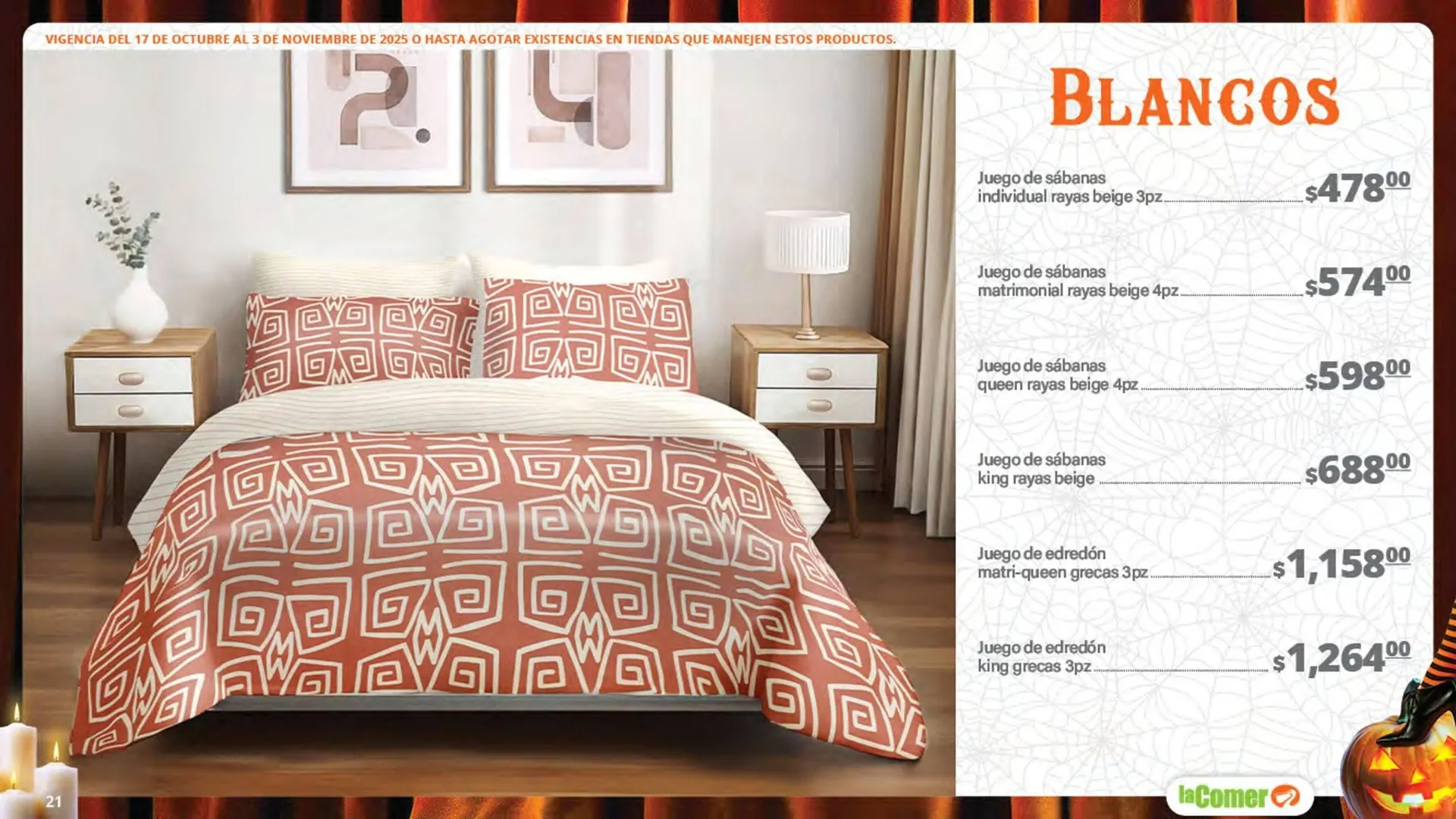 Catálogo de Folleto La Comer 17 de octubre al 3 de noviembre 2025 - Pagina 21