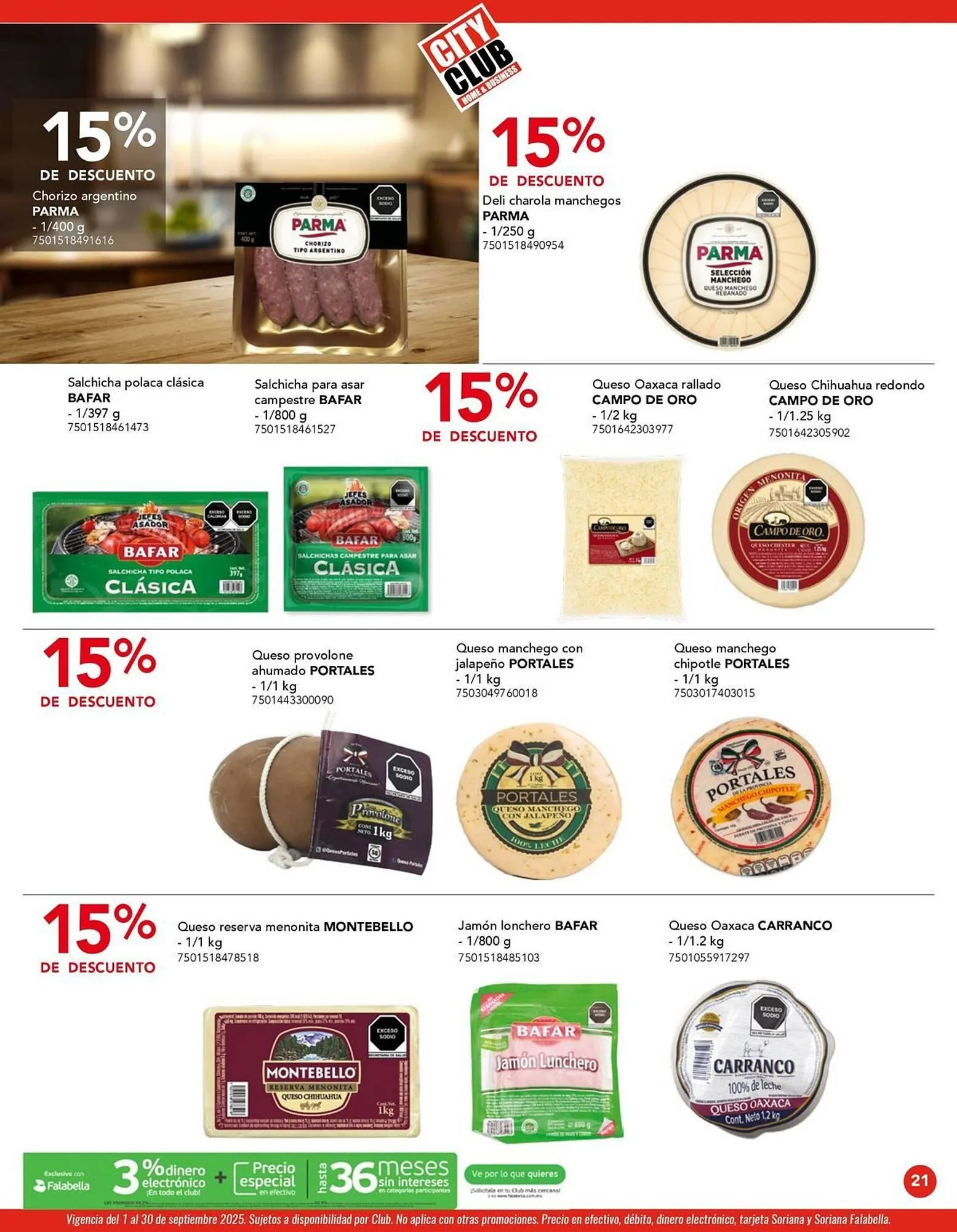 Catálogo de catálogo City Club 2 de septiembre al 30 de septiembre 2025 - Pagina 21
