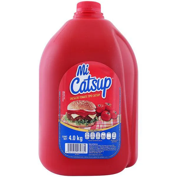 Catsup garrafa mi catsup Clemente Jacques 4000 gr