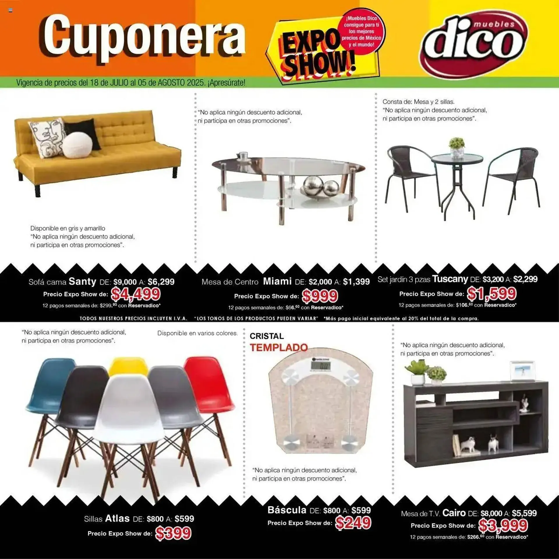 Catálogo de Catálogo Muebles Dico 18 de julio al 6 de agosto 2025 - Pagina 4