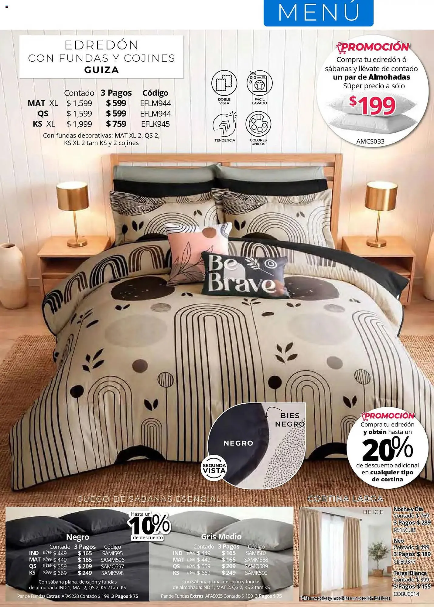 Catálogo de Catálogo Colchas Concord 1 de mayo al 1 de agosto 2026 - Pagina 22