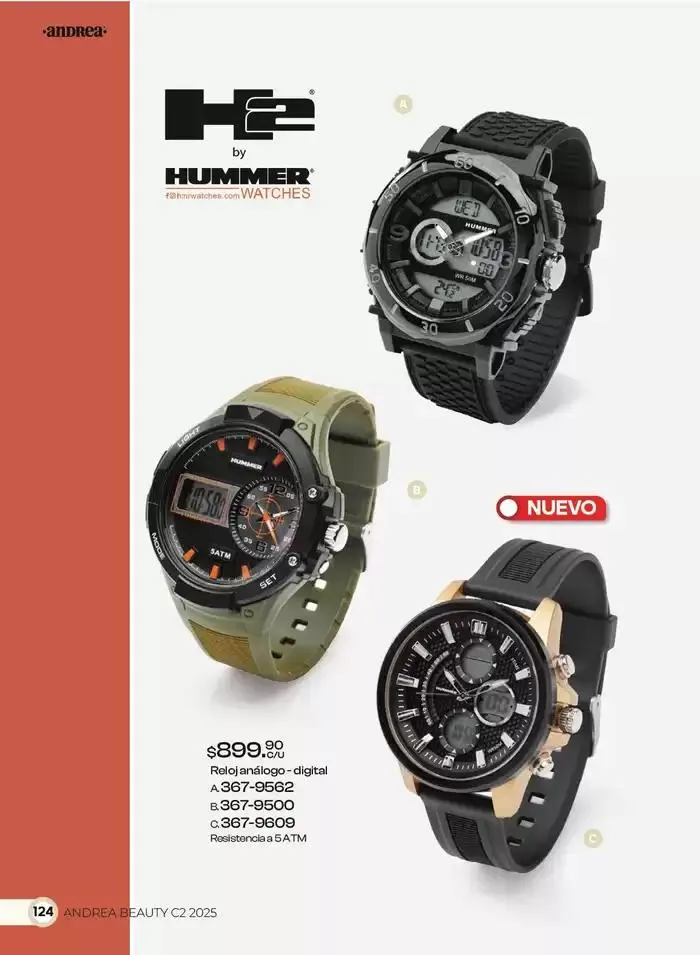 Catálogo de ANDREA | BELLEZA INTEGRAL DAMA 21 de marzo al 20 de abril 2025 - Pagina 124