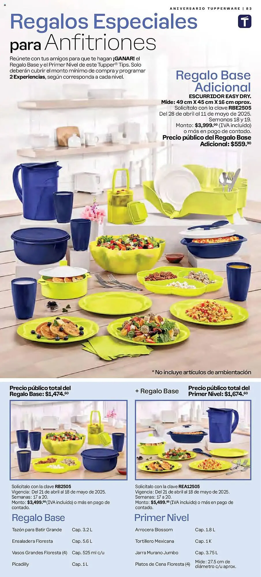 Catálogo de Catálogo Tupperware 21 de abril al 18 de mayo 2025 - Pagina 83