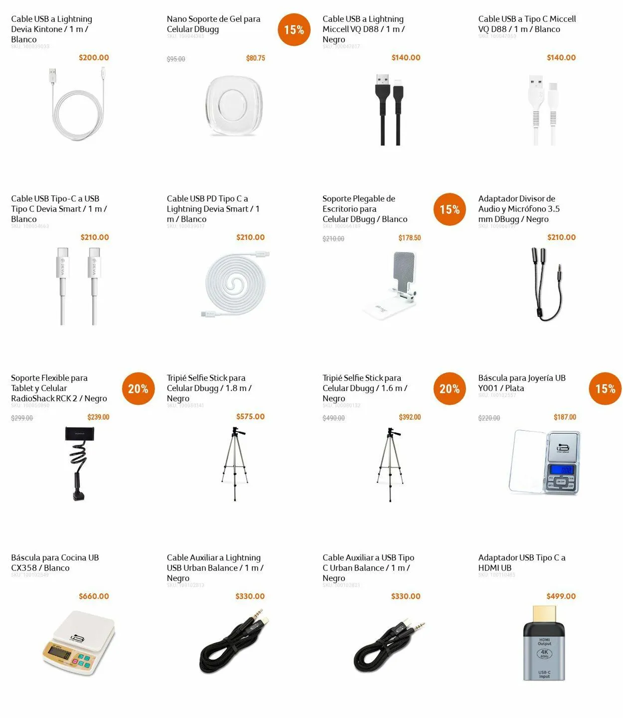 Catálogo de Radio Shack Oferta actual 28 de agosto al 12 de septiembre 2024 - Pagina 8