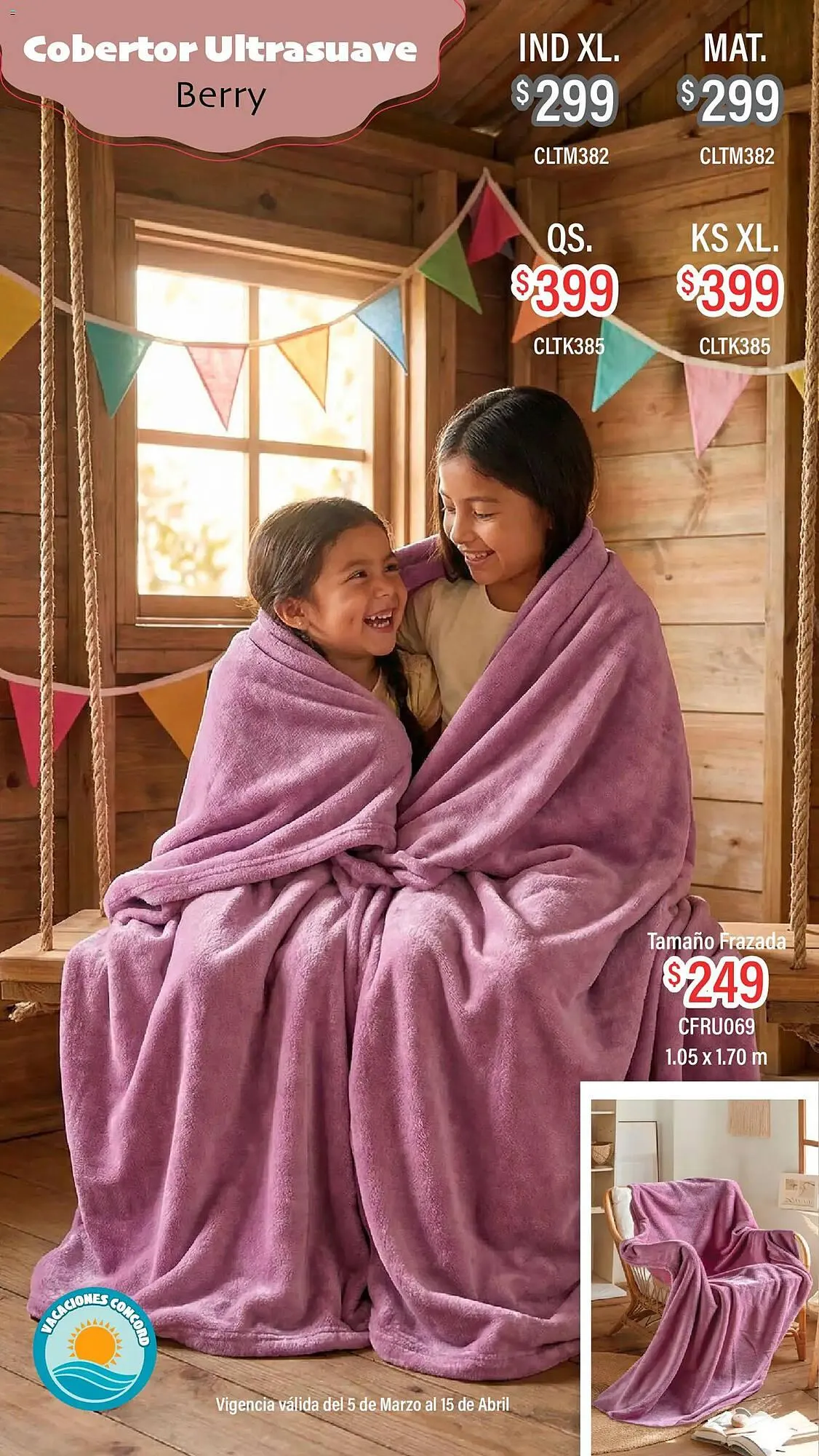 Catálogo de Catálogo Colchas Concord 5 de marzo al 16 de abril 2026 - Pagina 8