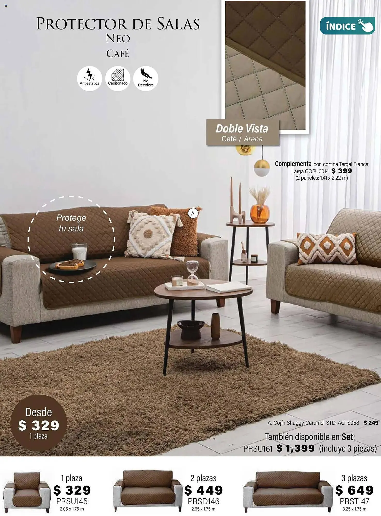 Catálogo de Catálogo Colchas Concord 1 de noviembre al 1 de febrero 2026 - Pagina 252