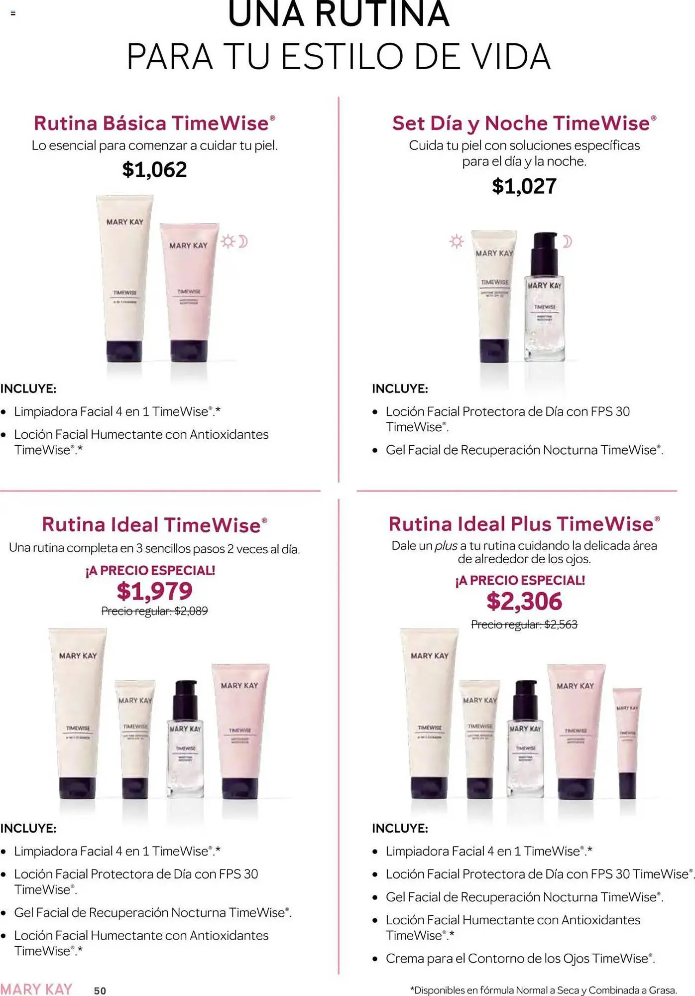 Catálogo de Catálogo Mary Kay 1 de marzo al 30 de abril 2025 - Pagina 50