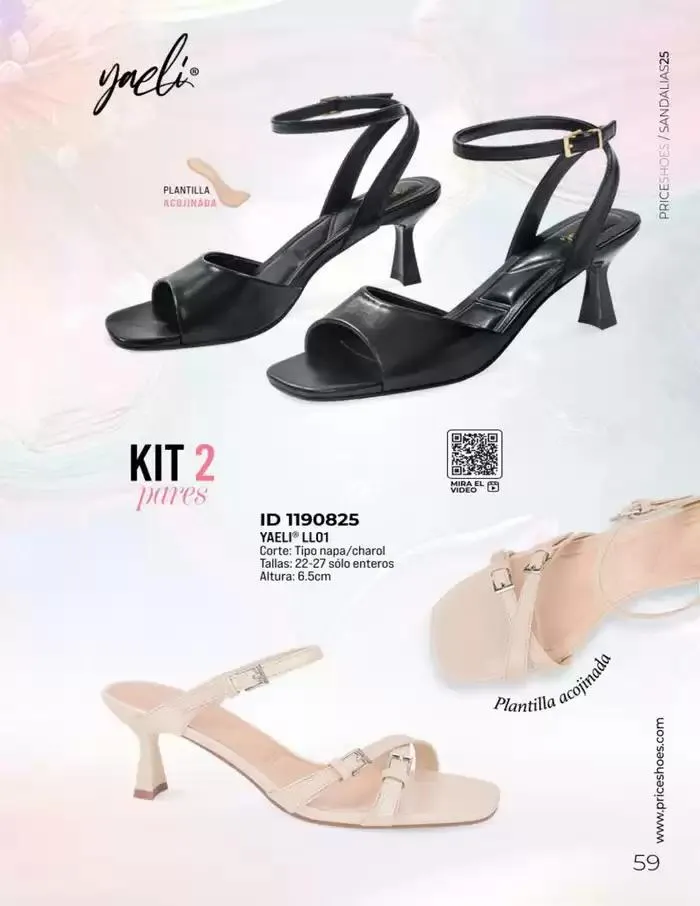Catálogo de SANDALIAS | FIESTA Y VESTIR | 2025 | 1E 11 de marzo al 31 de agosto 2025 - Pagina 59