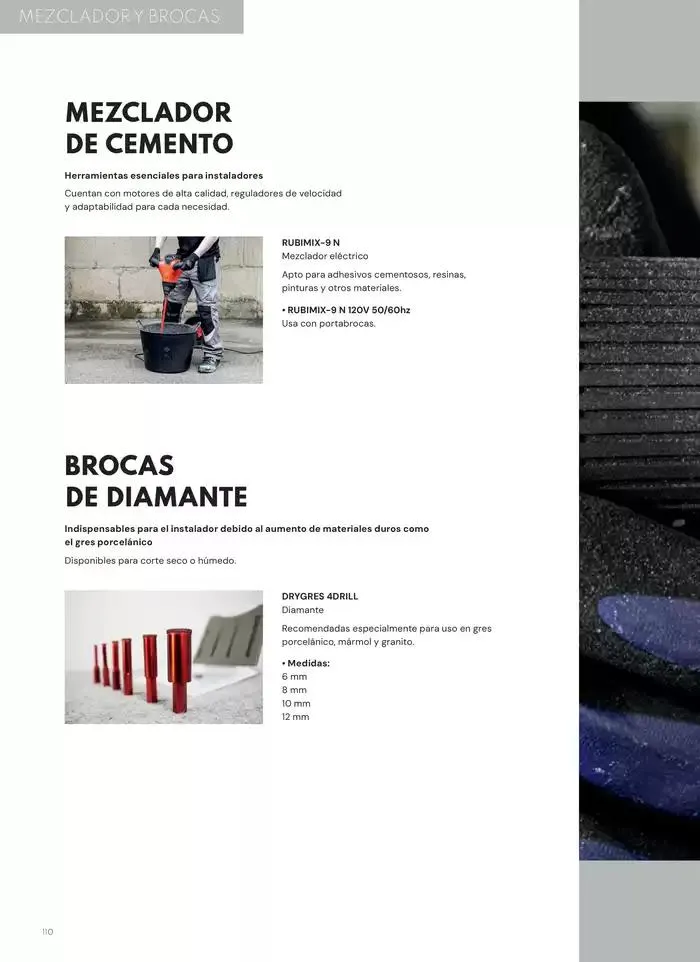 Catálogo de Materiales de instalación 14 de noviembre al 30 de junio 2025 - Pagina 110