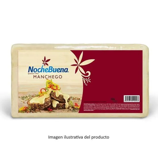Queso Noche buena manchego 250 g aproximado