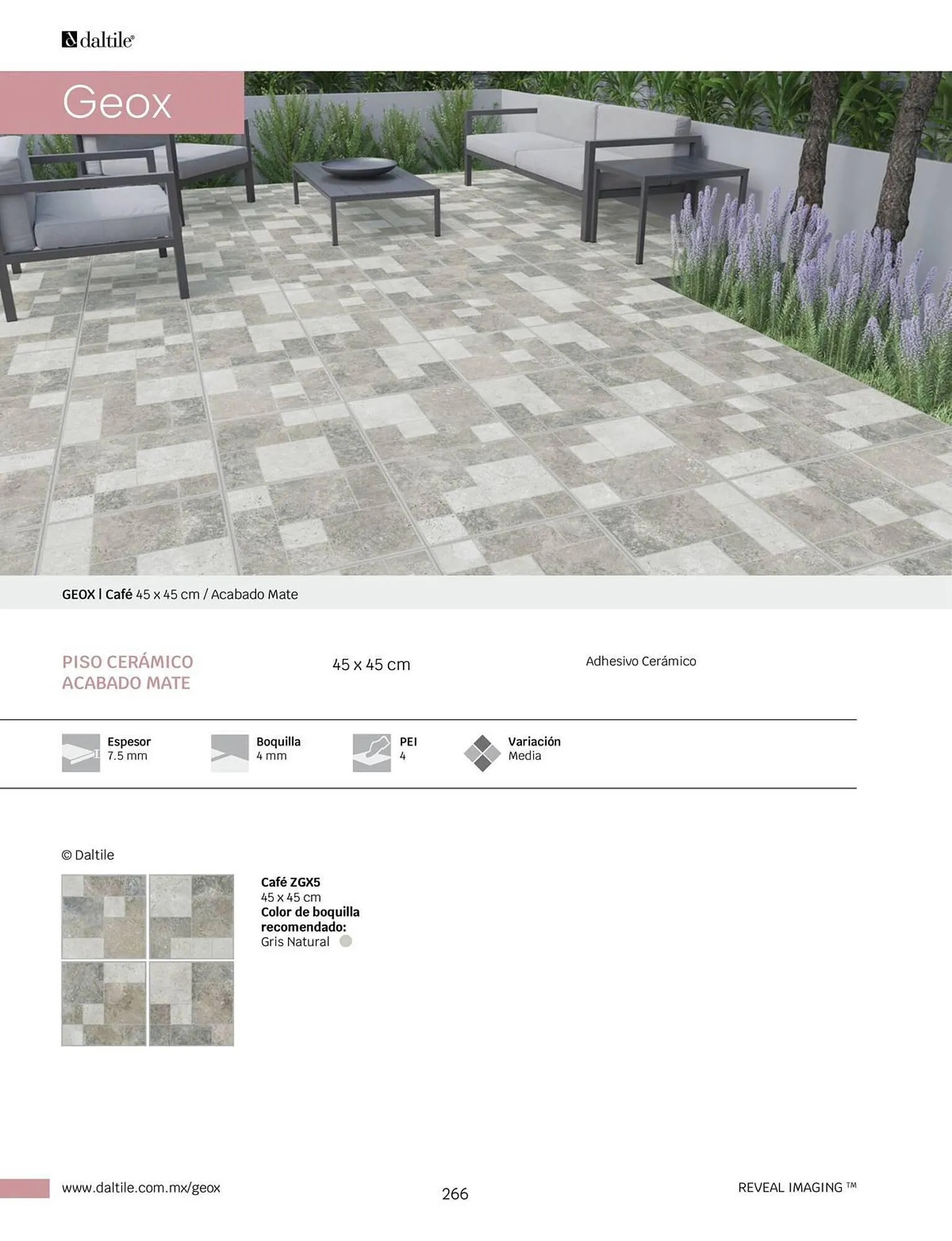 Catálogo de Catálogo Daltile 1 de enero al 31 de diciembre 2024 - Pagina 266