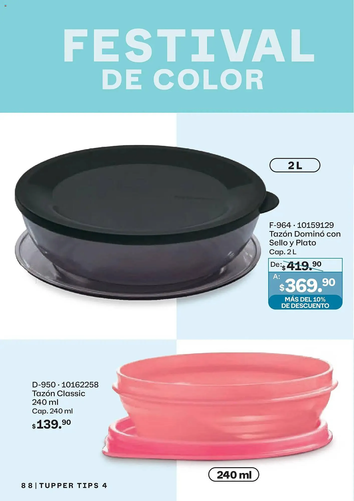 Catálogo de Catálogo Tupperware 23 de marzo al 20 de abril 2026 - Pagina 88