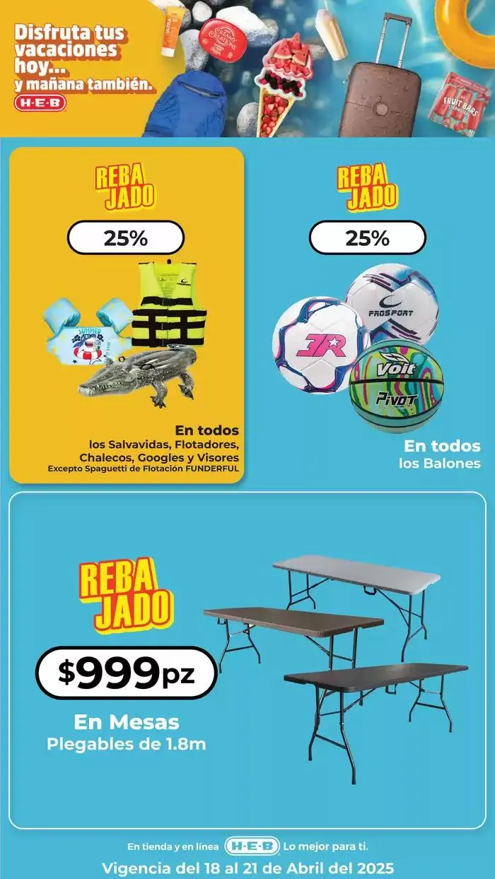 Catálogo de Ofertas HEB 18 de abril al 21 de abril 2025 - Pagina 13