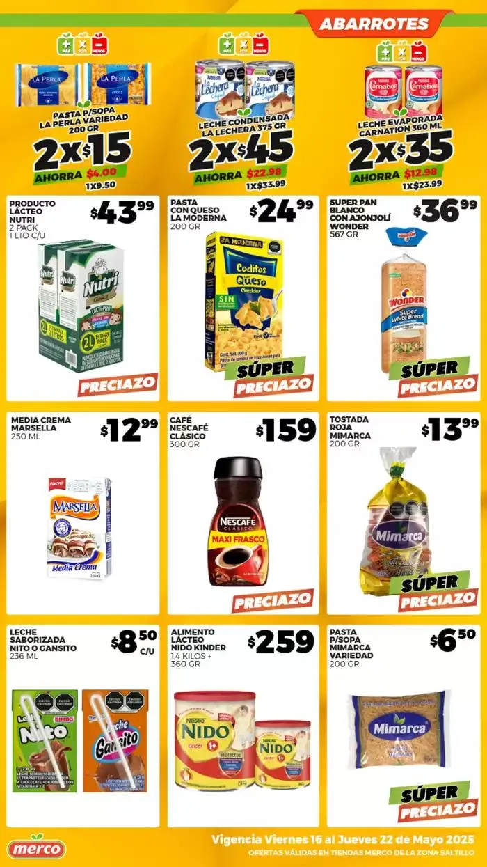 Catálogo de No te preocupes, ven a Merco 16 de mayo al 22 de mayo 2025 - Pagina 5