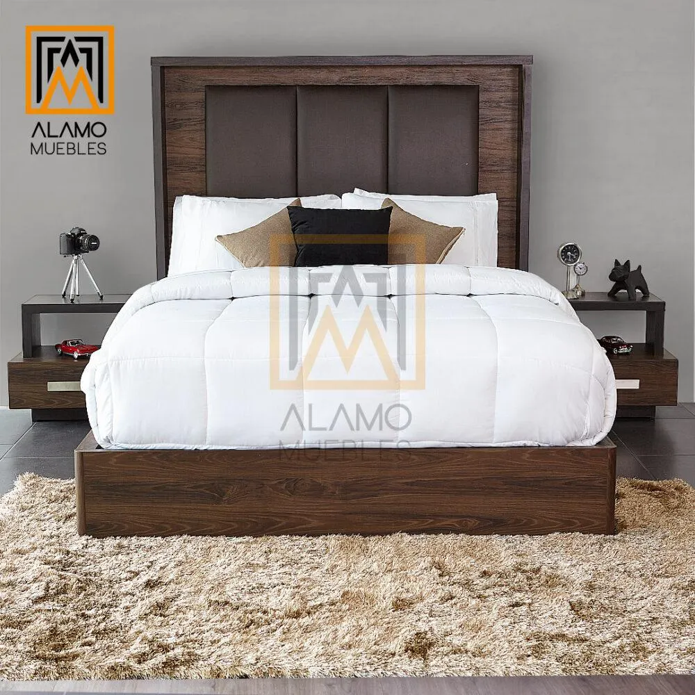 Set Texas Mat/Qs Nogal 4 Piezas