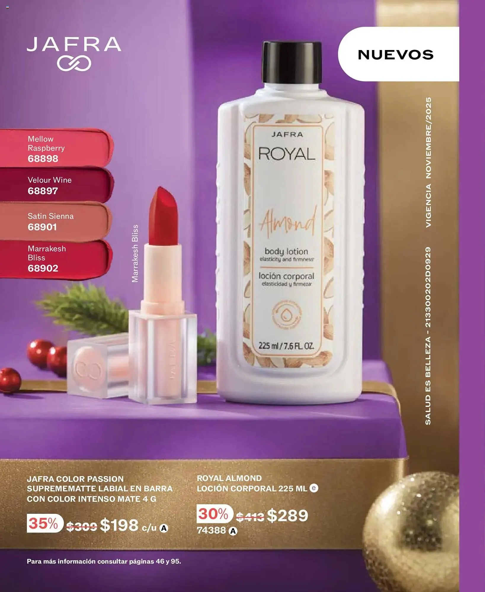 Catálogo de Catálogo Jafra 1 de noviembre al 1 de diciembre 2025 - Pagina 62