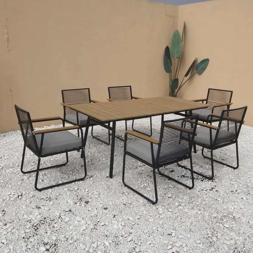 Juego de Comedor Terraza Granada 6 Personas