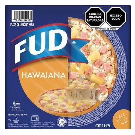 Pizza FUD Individual Hawaiiana 263 g
