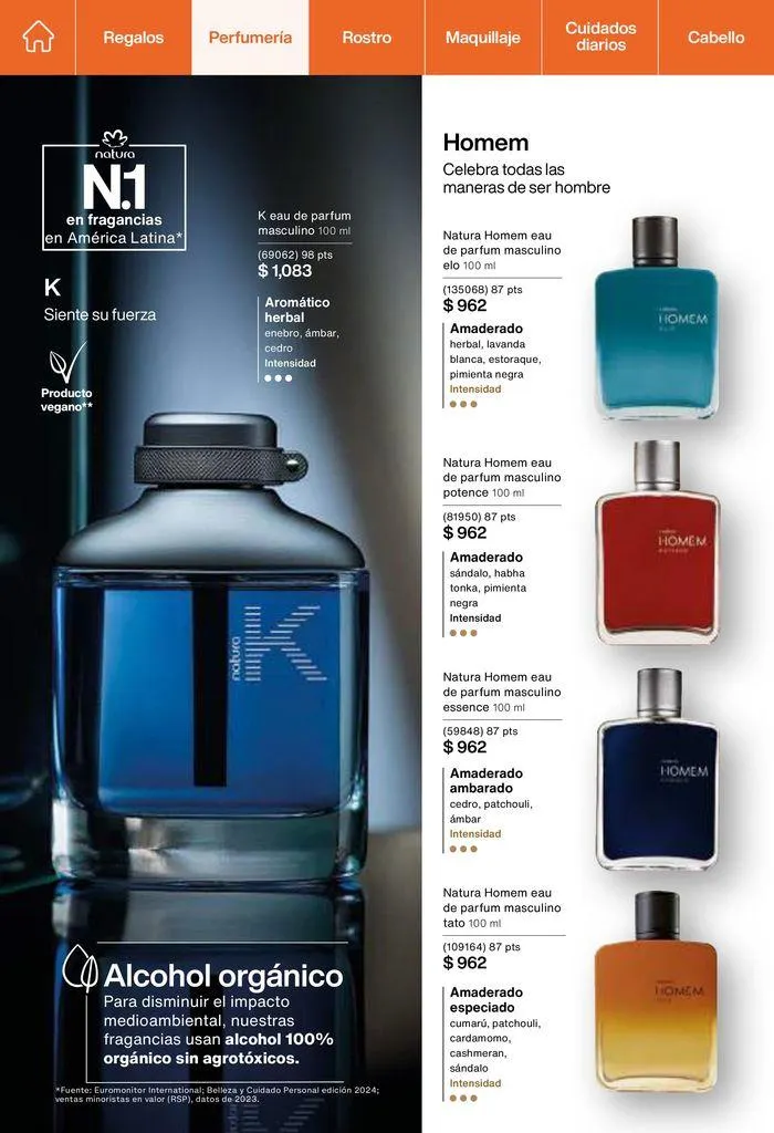 Catálogo de Revista Natura Ciclo 13 2024 30 de julio al 31 de agosto 2024 - Pagina 27