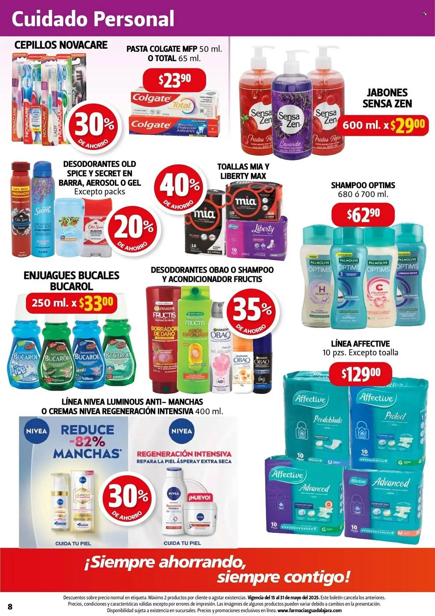 Catálogo de Catálogo Farmacias Guadalajara 15 de mayo al 31 de mayo 2025 - Pagina 8