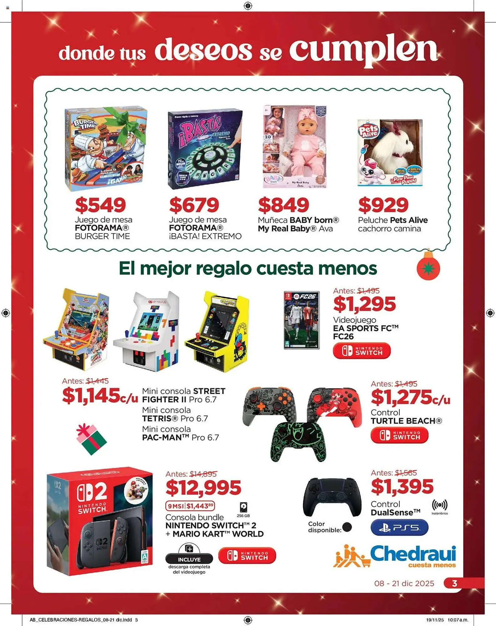 Catálogo de Folleto Chedraui 8 de diciembre al 22 de diciembre 2025 - Pagina 3