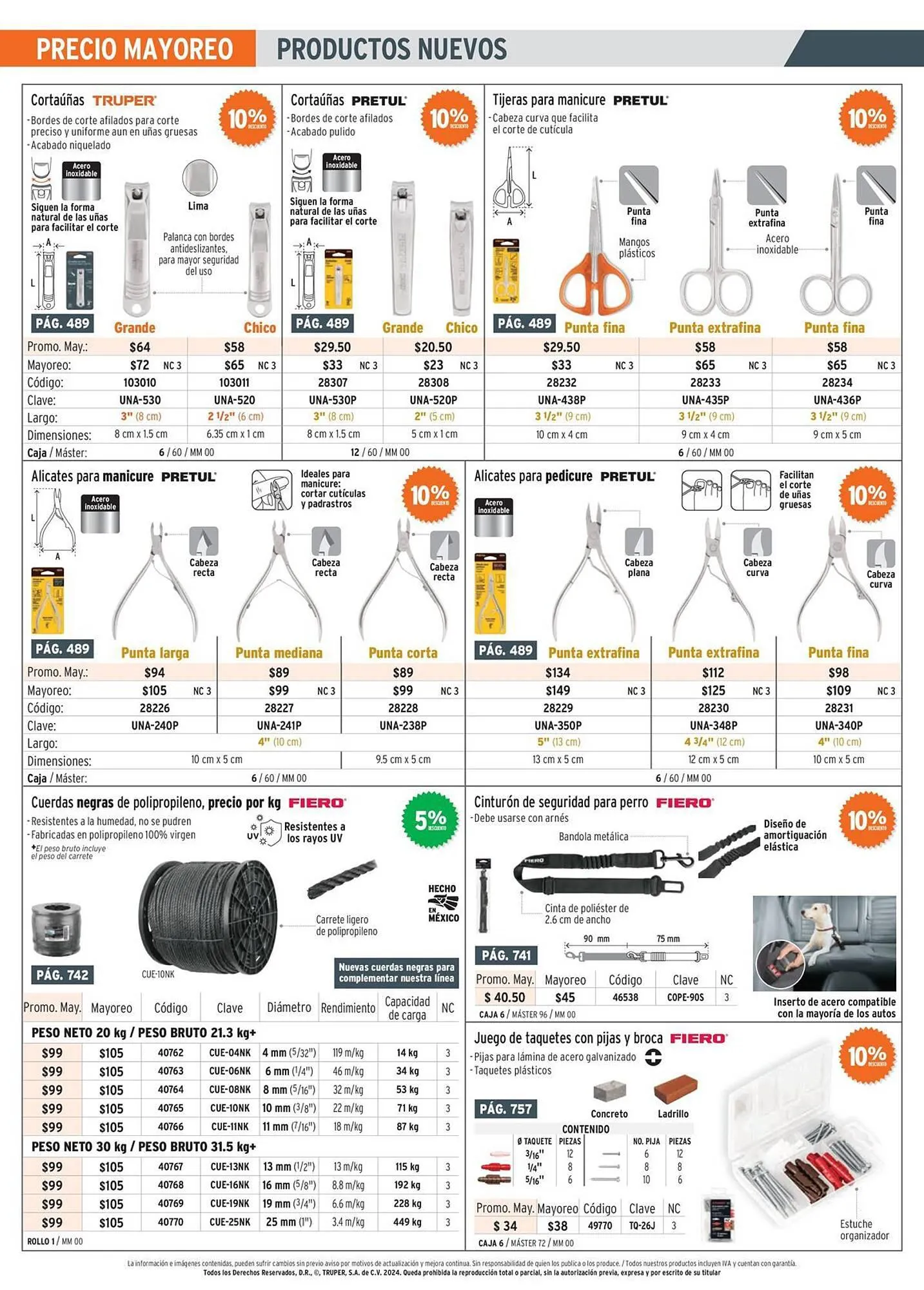Catálogo de Catálogo Truper 5 de abril al 30 de abril 2024 - Pagina 3