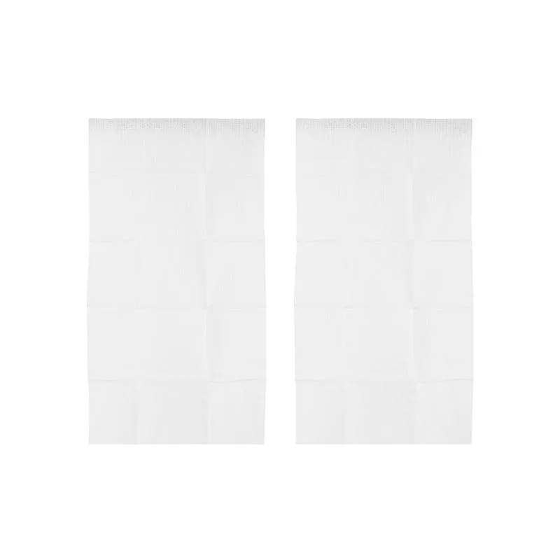 Set Toallas De Baño Portátiles 100% Viscosa 30x60 cm 2 Piezas