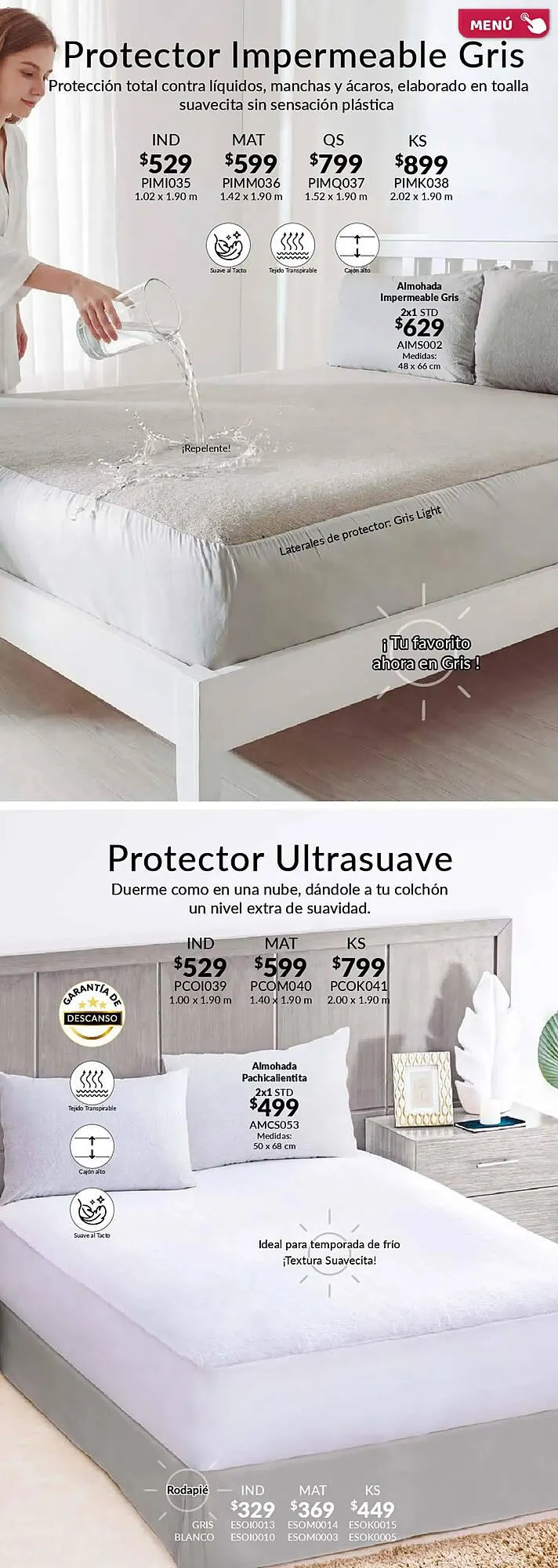 Catálogo de Catálogo Colchas Concord 1 de febrero al 2 de mayo 2026 - Pagina 105