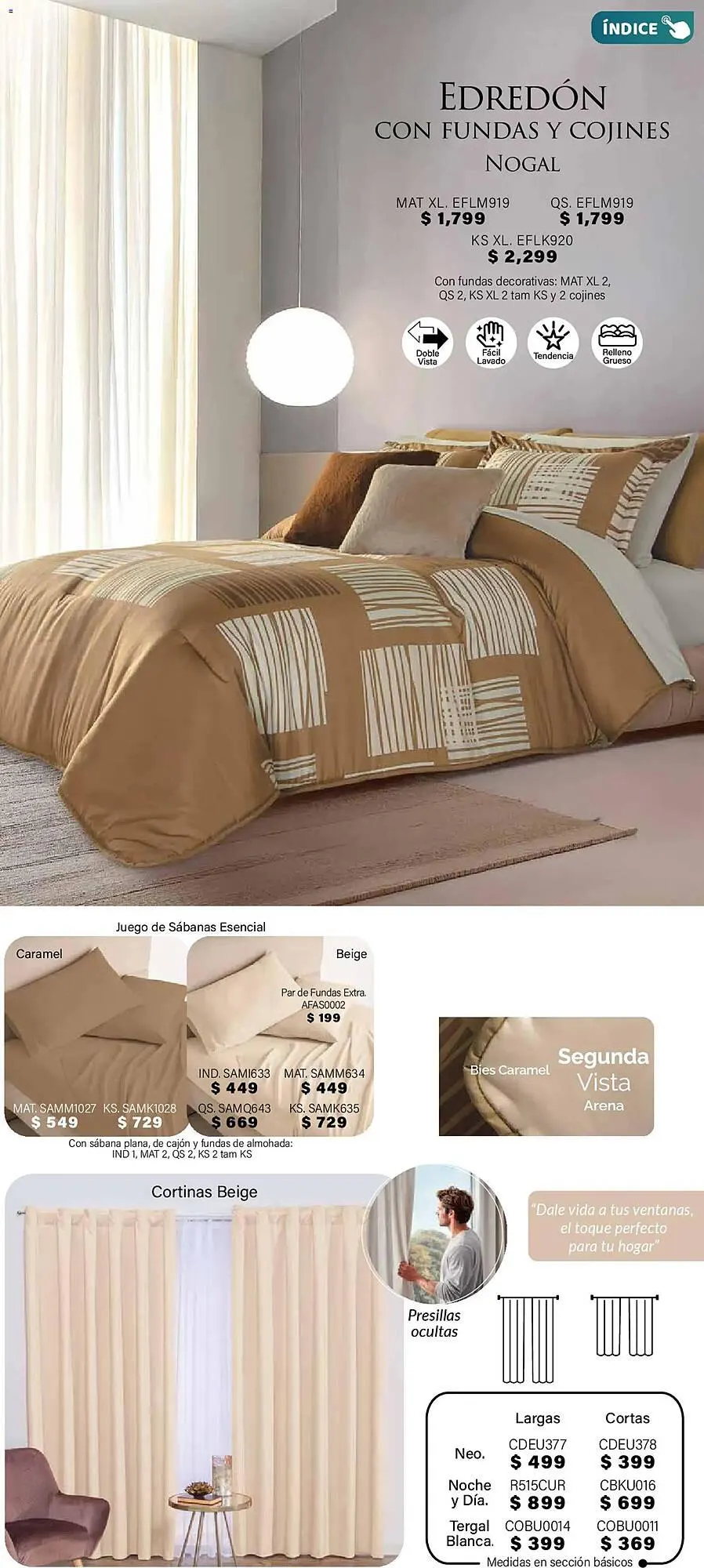 Catálogo de Catálogo Colchas Concord 1 de noviembre al 1 de febrero 2026 - Pagina 128