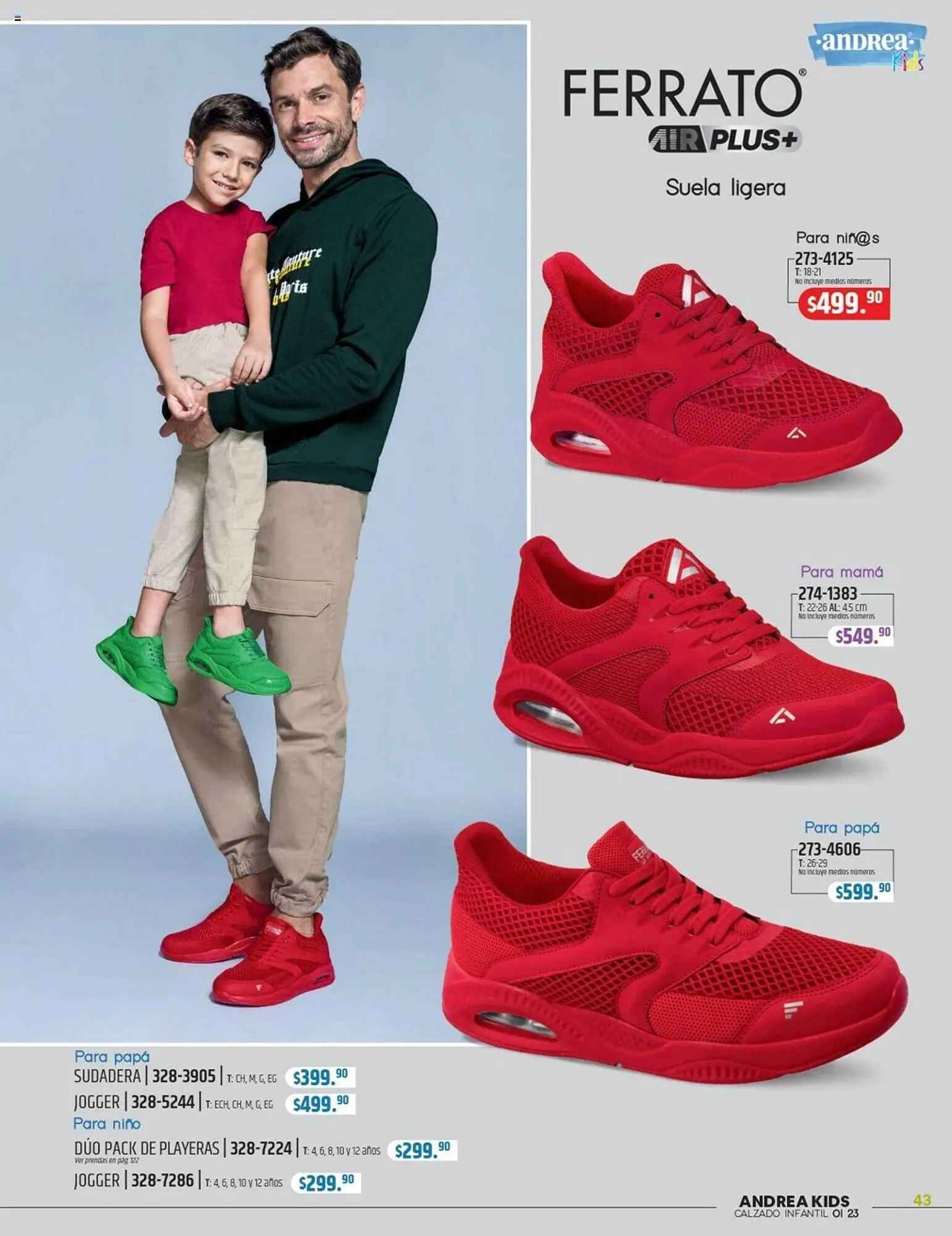 Catálogo de Catálogo Andrea 27 de agosto al 27 de enero 2024 - Pagina 43