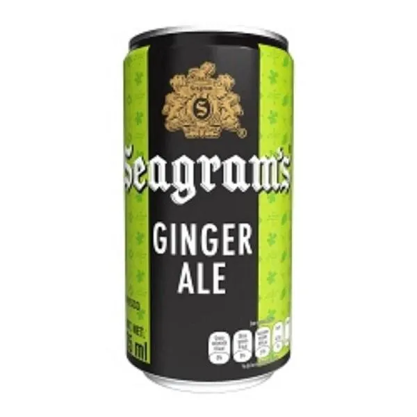 Agua mineral Seagrams ginger lata 235 ml