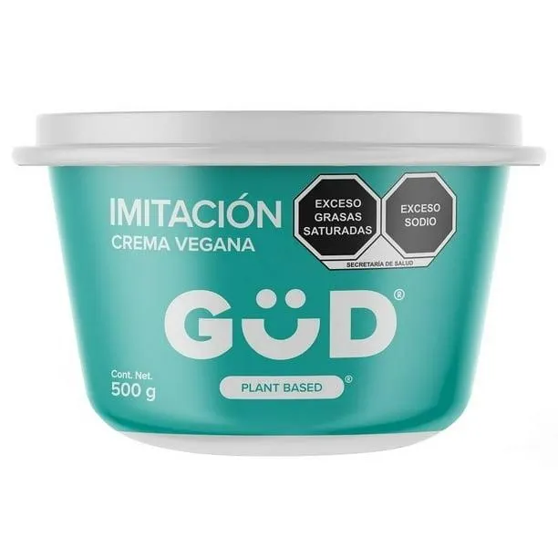 Imitación crema GÜD vegana 500 g