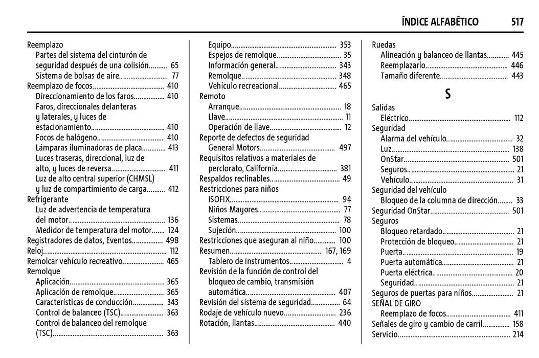 Catálogo de Cheyenne 2025 Manual del propietario 22 de enero al 31 de diciembre 2025 - Pagina 518