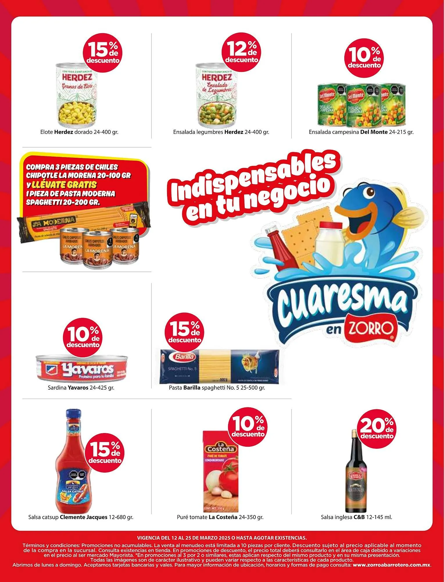 Catálogo de Catálogo Zorro 12 de marzo al 25 de marzo 2025 - Pagina 2