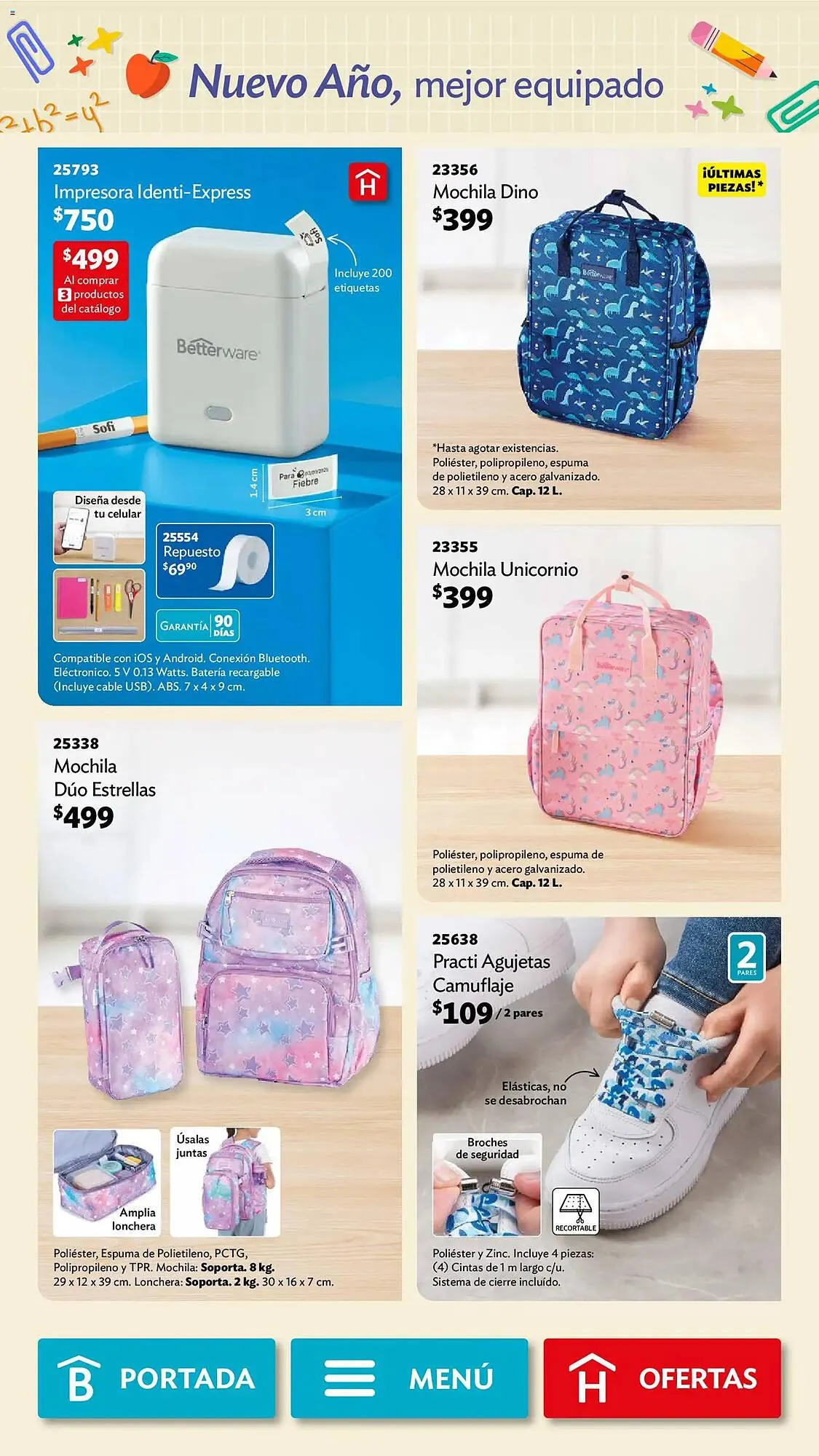 Catálogo de Catálogo BetterWare 5 de enero al 31 de enero 2026 - Pagina 109