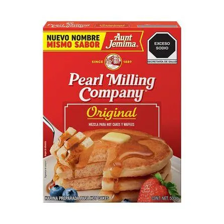 Harina para Hot Cakes Aunt Jemima Pearl Milling Company Original 500 g