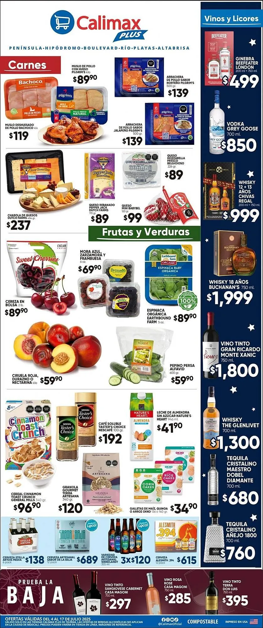 Catálogo de Catálogo Calimax 4 de julio al 17 de julio 2025 - Pagina 4