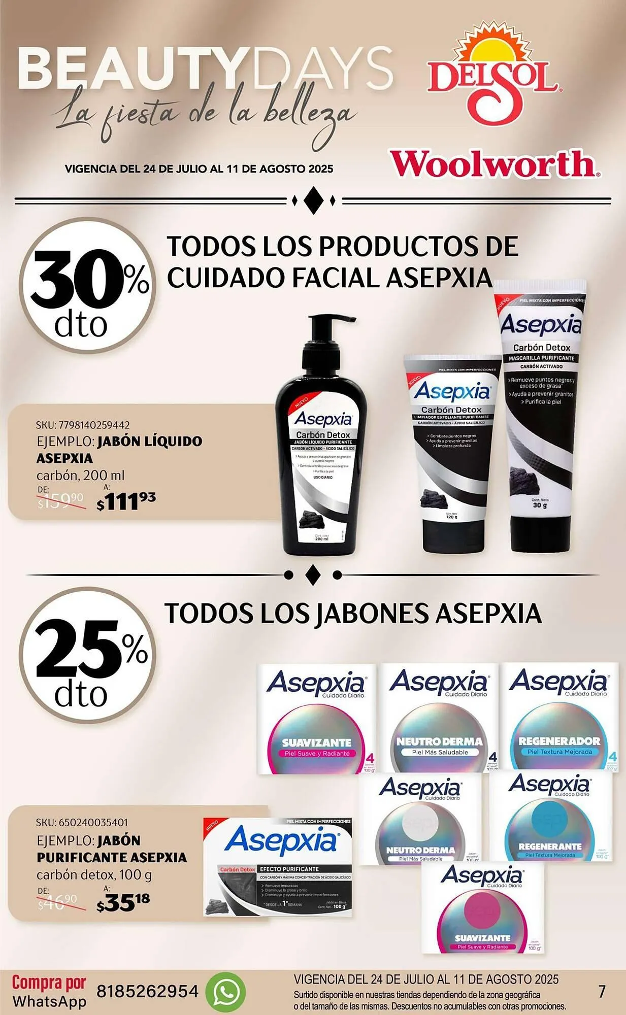 Catálogo de Catálogo Woolworth 24 de julio al 11 de agosto 2025 - Pagina 7