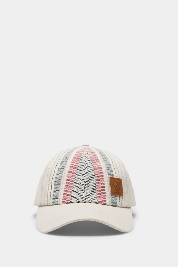 Gorra tejido rústico crudo